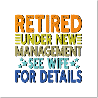 retired under new management see wife for details Posters and Art